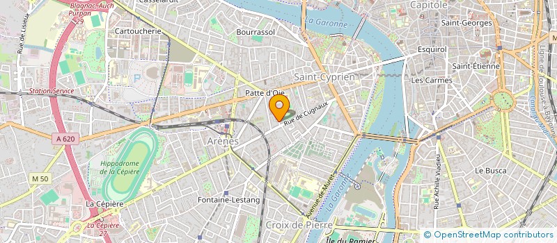 localisation de l'entreprise MONSIEUR TEJEDDINE CHIBANI à TOULOUSE