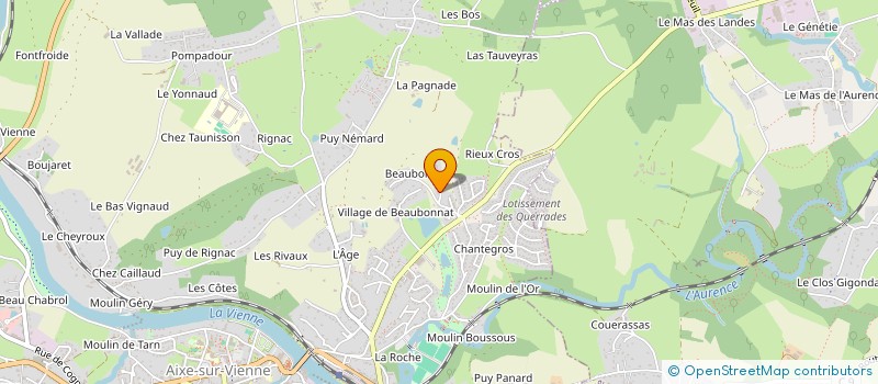 localisation de l'entreprise MONSIEUR TEJI BERKANI à AIXE-SUR-VIENNE