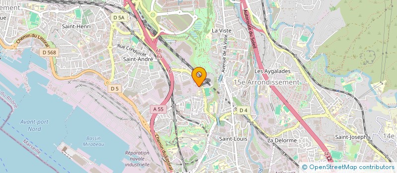 localisation de l'entreprise MONSIEUR TEJI JIMENEZ  MARSEILLE 16EME