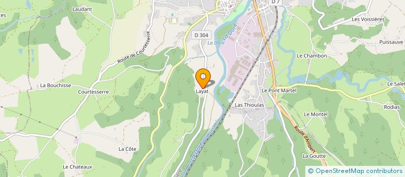 localisation de l'entreprise MONSIEUR TEJI LAMBERGER à COURPIERE