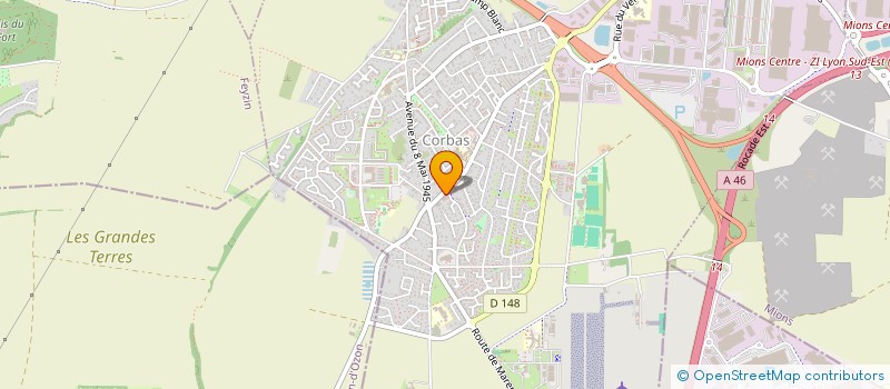 localisation de l'entreprise MONSIEUR TEJI WINTERSTEIN à CORBAS