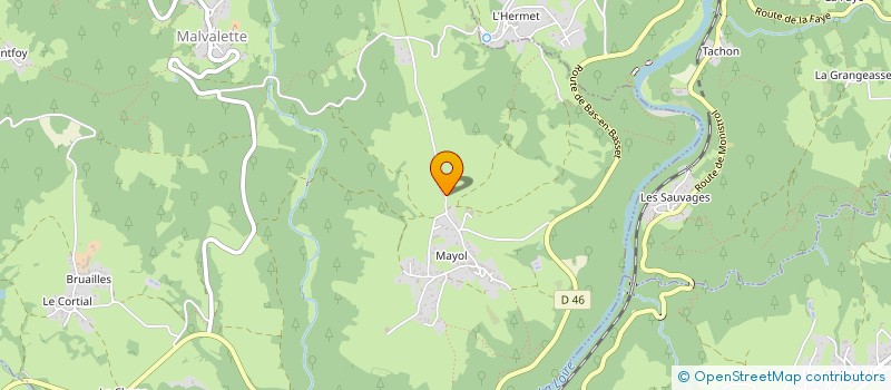 localisation de l'entreprise MONSIEUR TEJY FAURE  MALVALETTE