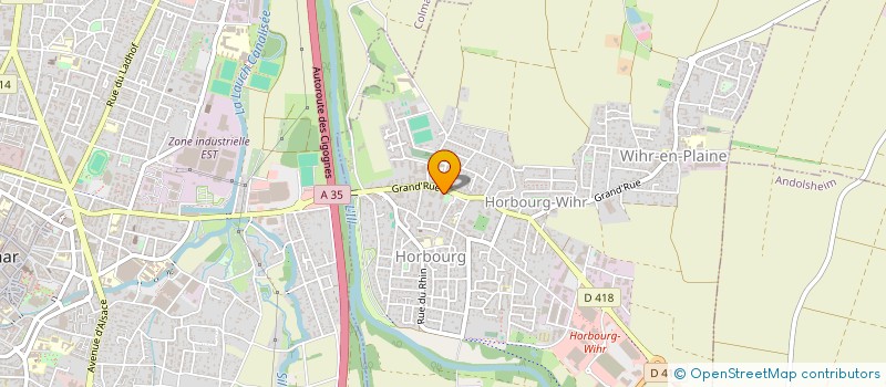 localisation de l'entreprise MONSIEUR TEJY KREIT  HORBOURG-WIHR