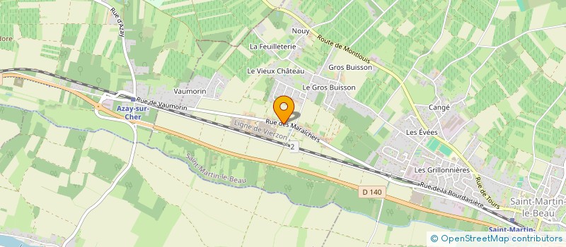 localisation de l'entreprise MONSIEUR TEJY PETRY  SAINT-MARTIN-LE-BEAU