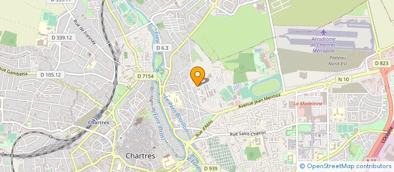 localisation de l'entreprise MONSIEUR TEJY RENARD à CHARTRES