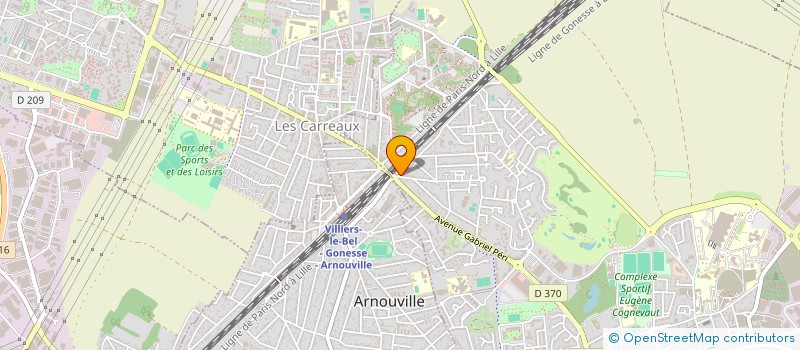 localisation de l'entreprise MONSIEUR TEK CHAND à GONESSE