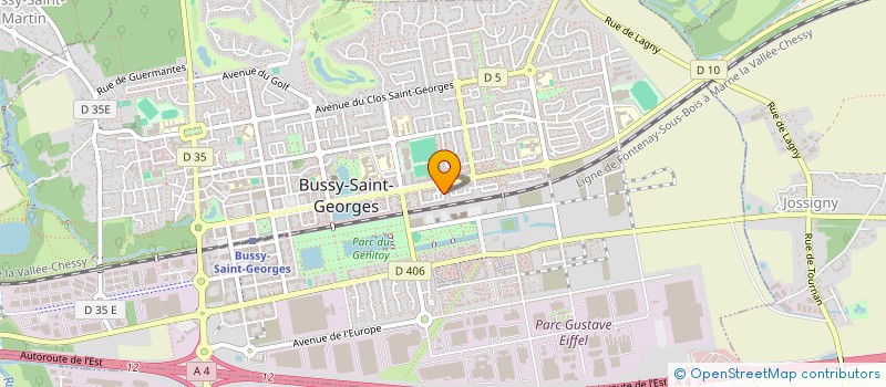 localisation de l'entreprise MONSIEUR TEK KUOY  BUSSY-SAINT-GEORGES