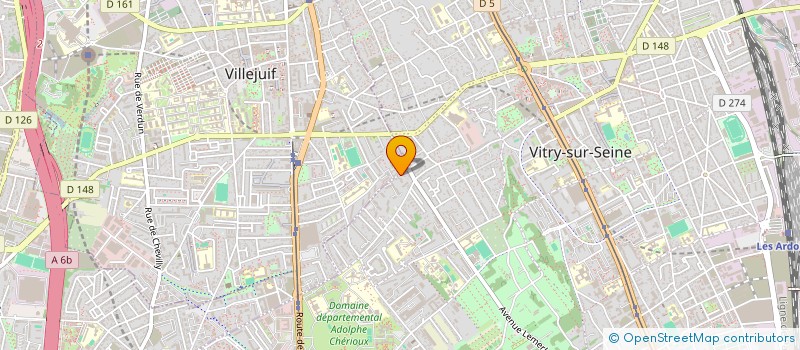 localisation de l'entreprise MONSIEUR TEK WAI YVES LING à VITRY-SUR-SEINE