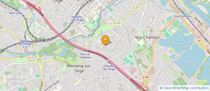 localisation de l'entreprise MONSIEUR TEKADIOMONA WANSEVESA à VIRY-CHATILLON