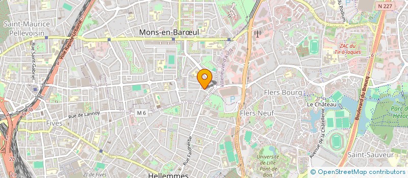 localisation de l'entreprise MONSIEUR TEKIN YALCIN  MONS-EN-BARUL