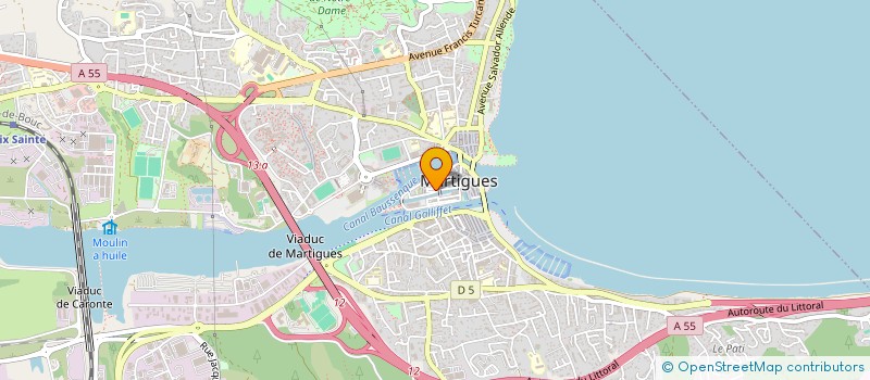 localisation de l'entreprise MONSIEUR TEKIN YILMAZ  MARTIGUES