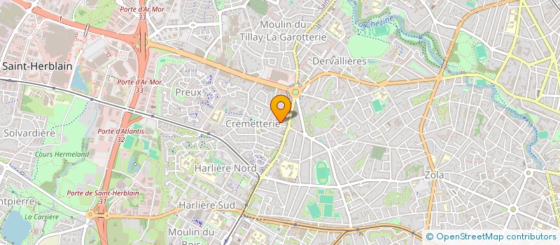 localisation de l'entreprise MONSIEUR TEKLI YOHANNES  SAINT-HERBLAIN