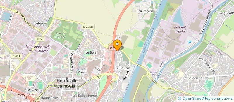 localisation de l'entreprise MONSIEUR TELAT YILDIZ à HEROUVILLE-SAINT-CLAIR