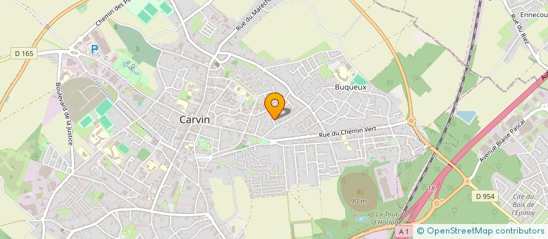 localisation de l'entreprise MONSIEUR TELAWATSHAH MOMAND  CARVIN