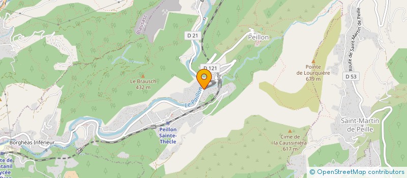 localisation de l'entreprise MONSIEUR TELEMACO CORDA  PEILLON