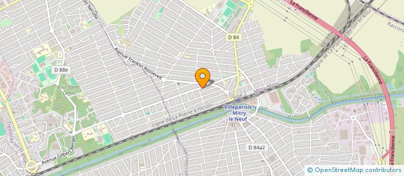 localisation de l'entreprise MONSIEUR TELES DO NASCIMENTO  MITRY-MORY