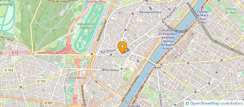 localisation de l'entreprise MONSIEUR TELESPHORE KAPENDA  PARIS