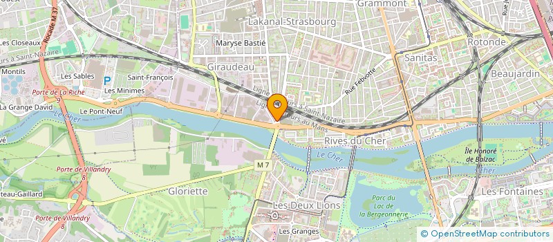 localisation de l'entreprise MONSIEUR TELLY BALDE  TOURS