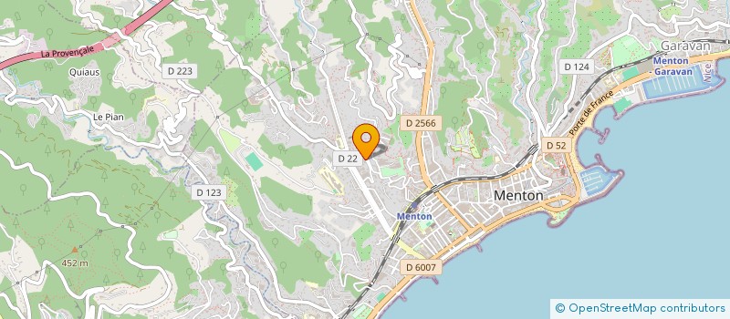 localisation de l'entreprise MONSIEUR TELMO ALEXANDRE MENDES RODRIGUES à MENTON