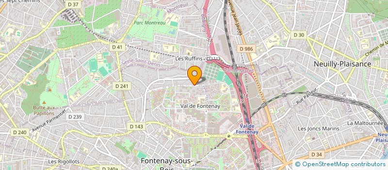 localisation de l'entreprise MONSIEUR TELMO PINTO à FONTENAY-SOUS-BOIS