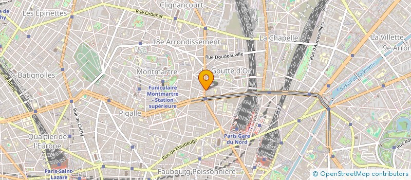 localisation de l'entreprise MONSIEUR TELMO RODRIGUES DE SOUSA  PARIS