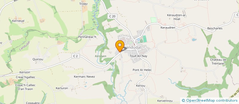 localisation de l'entreprise MONSIEUR TELO BEUZE  LANDUDAL