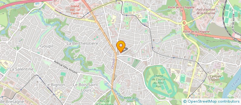 localisation de l'entreprise MONSIEUR TEMANYN TEA à NANTES