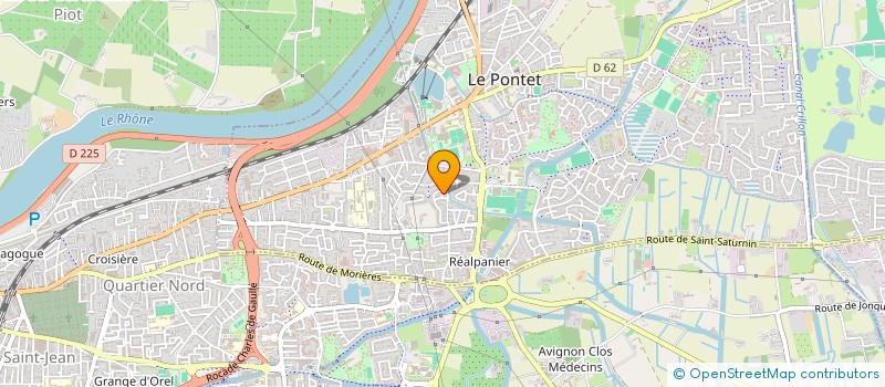 localisation de l'entreprise MONSIEUR TEMEL KUTSUL  LE PONTET