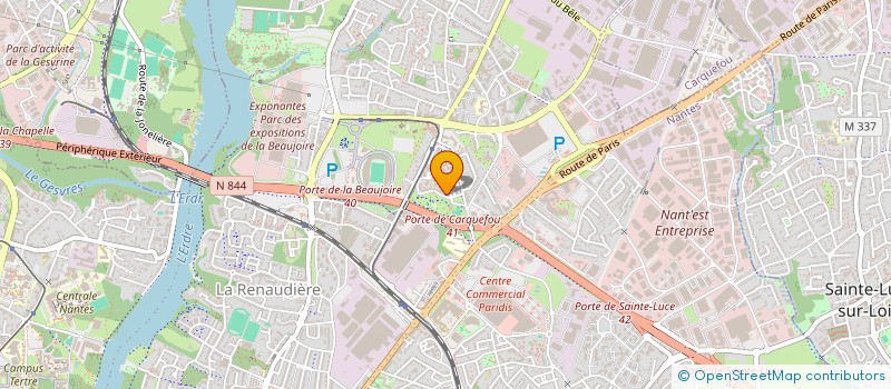 localisation de l'entreprise MONSIEUR TEMESGEN KELETA WELD GERGISH  NANTES