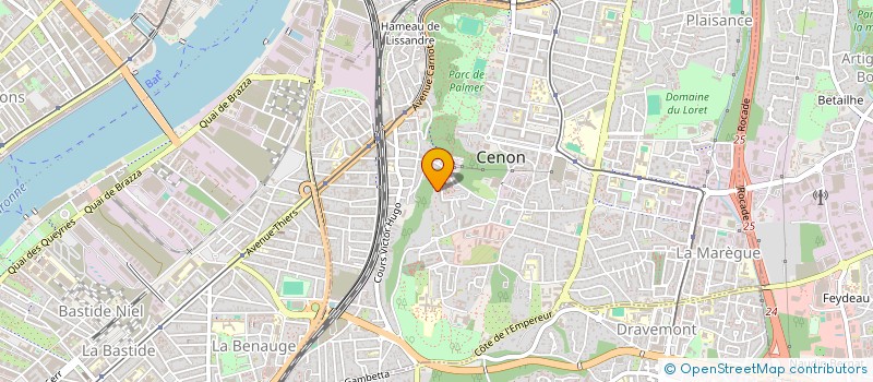 localisation de l'entreprise MONSIEUR TEMESGHEN ALEM BERHE  CENON