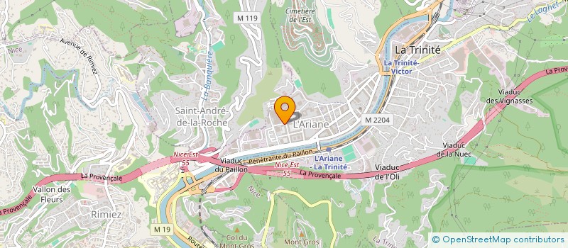 localisation de l'entreprise MONSIEUR TEMURI MATUASHVILI  NICE