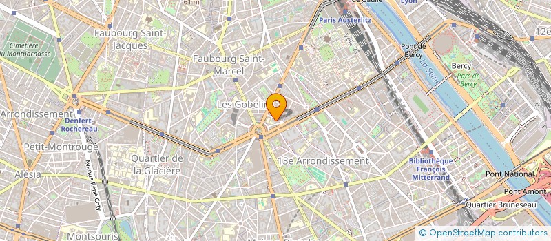 localisation de l'entreprise MONSIEUR TENESSEE TRIBONDEAU  PARIS