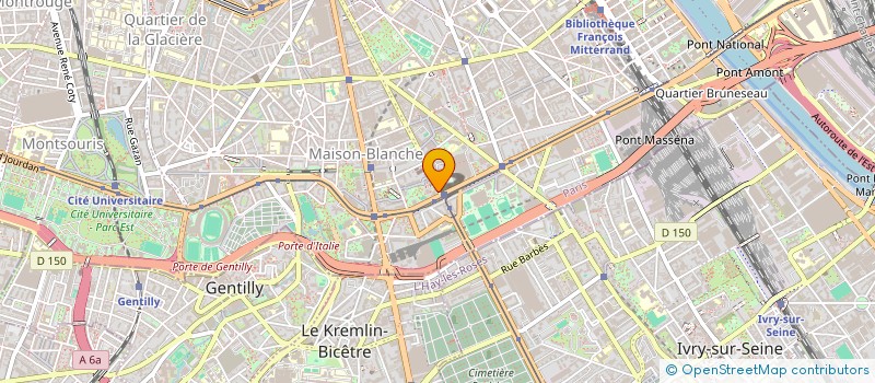 localisation de l'entreprise MONSIEUR TENG HAN  PARIS