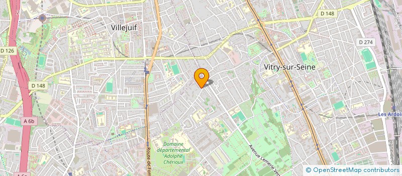 localisation de l'entreprise MONSIEUR TENZIN BUCHUNG TSANG  VITRY-SUR-SEINE