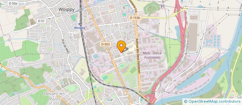 localisation de l'entreprise MONSIEUR TENZIN DROKPA  METZ