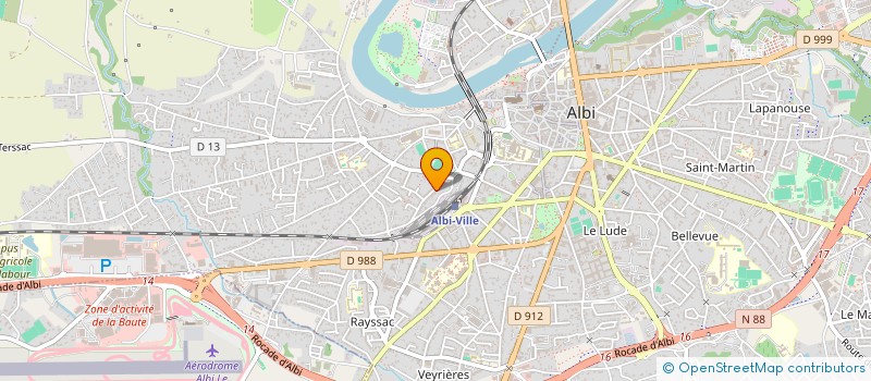 localisation de l'entreprise MONSIEUR TENZIN KARMA  ALBI