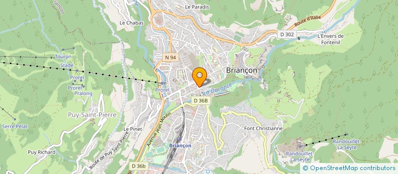localisation de l'entreprise MONSIEUR TENZIN LINGKYIL à BRIANCON