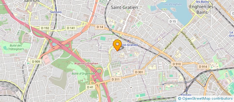 localisation de l'entreprise MONSIEUR TENZIN PURANG TSANG  SAINT-GRATIEN