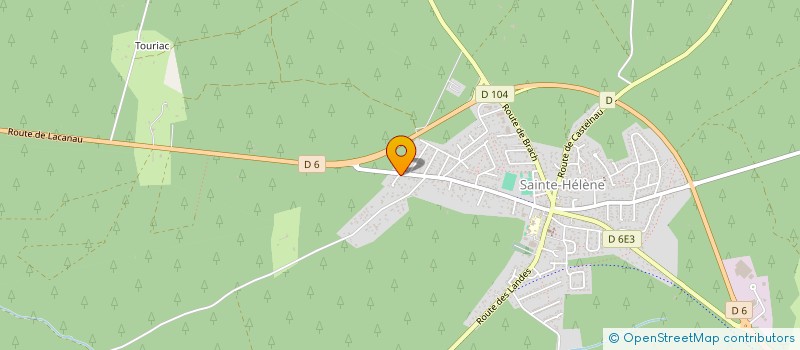 localisation de l'entreprise MONSIEUR TEO ANDRON  SAINTE-HELENE