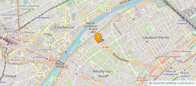 localisation de l'entreprise MONSIEUR TEO ANTOGNARELLI à NEUILLY-SUR-SEINE