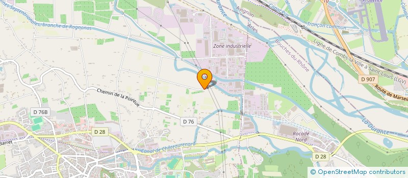 localisation de l'entreprise MONSIEUR TEO AUBERT  CHATEAURENARD