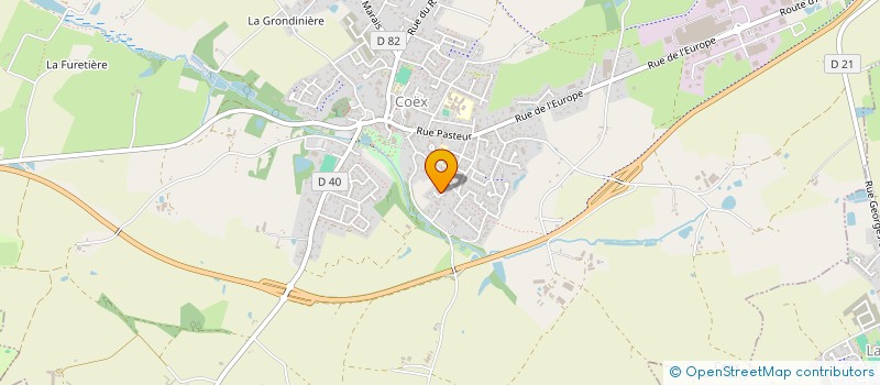 localisation de l'entreprise MONSIEUR TEO BIROTHEAU à SAINT-MAIXENT-SUR-VIE