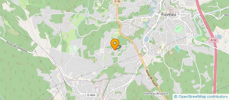 localisation de l'entreprise MONSIEUR TEO BOURDIN  FUVEAU