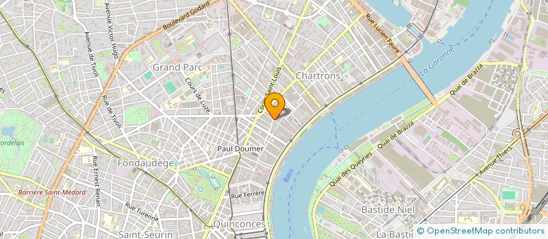 localisation de l'entreprise MONSIEUR TEO CAZENAVES  BORDEAUX