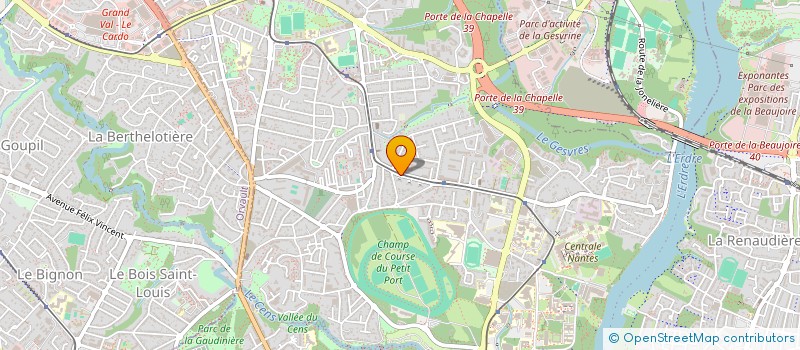 localisation de l'entreprise MONSIEUR TEO DEVADER à NANTES