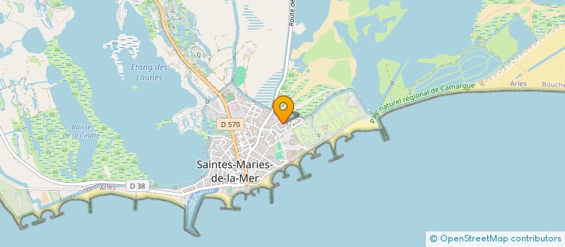 localisation de l'entreprise MONSIEUR TEO EYMARD à SAINTES-MARIES-DE-LA-MER