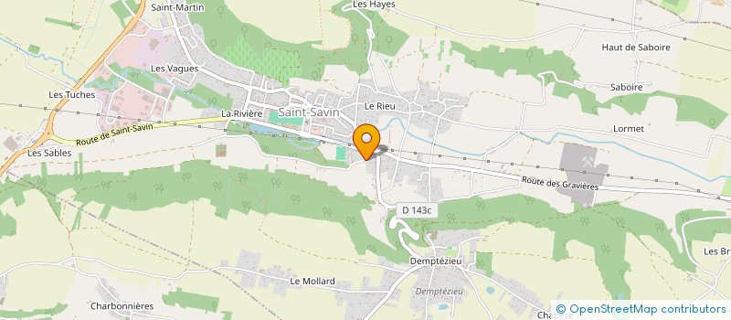 localisation de l'entreprise MONSIEUR TEO FLANDRIN  SAINT-SAVIN