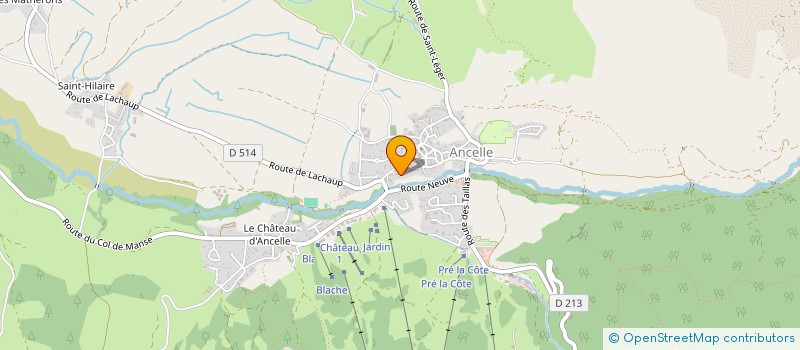 localisation de l'entreprise MONSIEUR TEO FOISSAC  ANCELLE