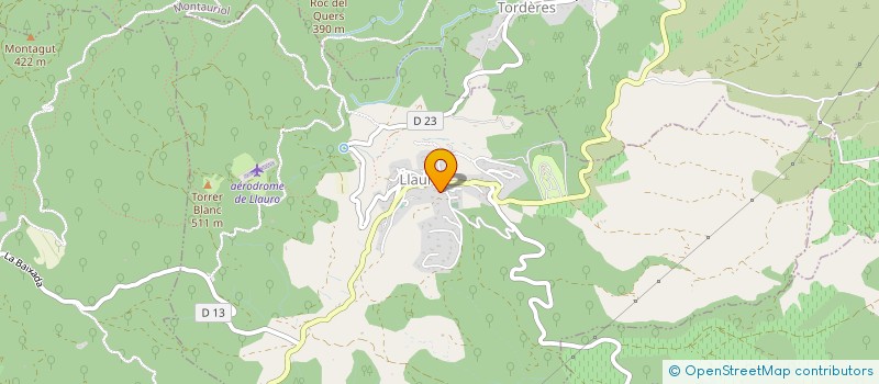 localisation de l'entreprise MONSIEUR TEO FONTANA  LLAURO