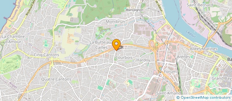 localisation de l'entreprise MONSIEUR TEO GARCIA  ANGLET